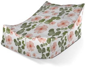 Sablio Sedací vak Lounge Jarné kvety - 80 x 95 x 50 cm