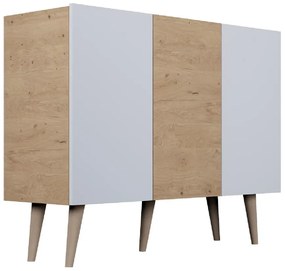 Komoda 120 Toronto Artisan/Biely