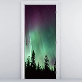 Fototapeta na dvere - Polárna žiara (95x205cm)