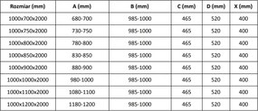 Mexen Velar L, sprchový kút s posuvnými dverami 100 x 80 cm, 8mm šedé sklo, brúsená oceľ, 871-100-080-43-97