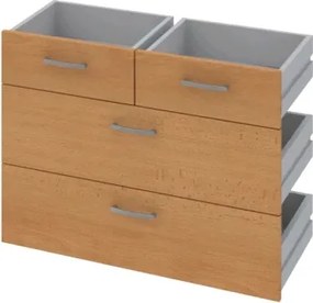 Sada zásuviek (4 ks) Mega 02, buk%