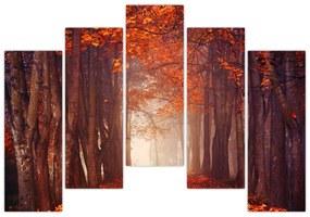 Jesenné les - obraz