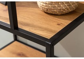 Knižnica/Regál 42022 77cm Slim Line Divoký Dub  - Komfort-nábytok