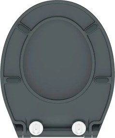 Eisl Sanitär WC sedátko Duroplast Soft Close Slim Antracit 82704