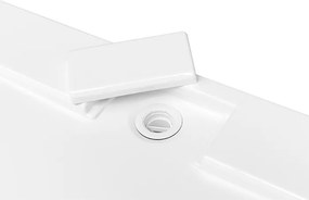 Besco Štvorcová sprchová akrylátová vanička AXIM SQ 80x80 (90x90) UltraSlim BESCO-Rozmery: 80x80