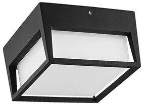 Prezent 31311 - LED Vonkajšie stropné svietidlo GEST LED/9W/230V IP44 čierna 31311