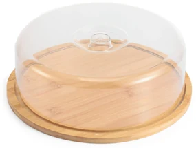 Bambusový podnos Modern Kitchen s víkem hnědý