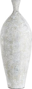 Váza Dafni 30x79cm biela sivá