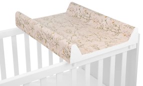 Prebaľovacia podložka pevná 50x70 cm Secret Garden Beige