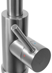 REA-B9146 - Drezová batéria s výsuvnou sprškou FRESH 39,5 cm nikel