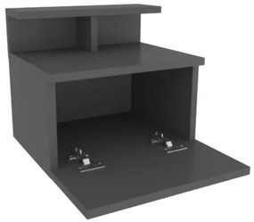 Nočný stolík NOVEN antracit