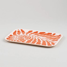 Wrap Ilustrovaný Tácka Art Trays by Linnéa Andersson malý červený