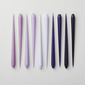 ester & erik Sviečka Taper 32 cm – 07 Crocus Delight – sada 2 ks