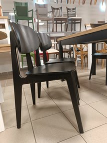 Stima stolička BUNNY černá Vyberte odtieň ->: Dub