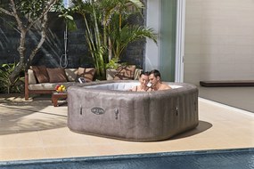 BESTWAY Lay-Z-Spa Rome EnergySense Smart AirJet Vírivka, 180 x 180 x 71 cm, 6 osôb 6001K