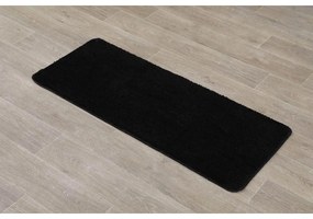 TENDANCE Predložka do kúpeľne Marlet, 50x120 cm, čierna