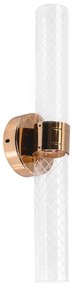 Toolight Toolight, LED nástenné svietidlo 7W, 3000K, LHJ070-W, ružové zlato, OSW-60038