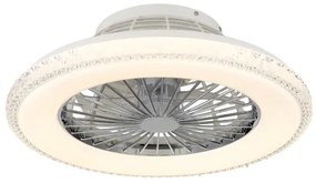 Globo 03654 - LED Stm. stropný ventilátor CORUSSO LED/40W/230V 3000-6500K + DO