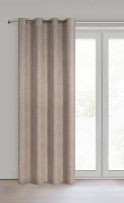 ZÁVES NA KRÚŽKOCH ADELINA 140X250 CM HNEDÁ