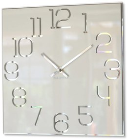 Nástenné hodiny Digit Flex z120-2-0-x, 30 cm, biele