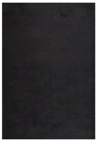 Chlpatý koberec s vysokým vlasom čierny 160x230 cm