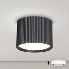 Brilagi - LED RGB stmievateľné bodové svietidlo STRIPY 1xGX53/14W/230V Wi-Fi Tuya čierne