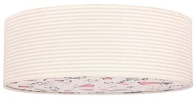 Detské stropné svietidlo KIDDY 2xE27/40W/230V béžová/ružová