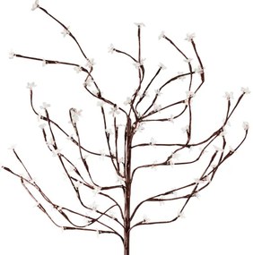 LED RGBW Solárne svietidlo TREE LED/0,1W/1,2V 600 mAh IP44 hnedá