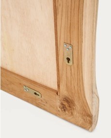 Nástenné zrkadlo s dreveným rámom 105x200 cm Ibro – Kave Home