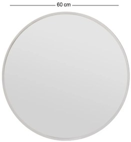 Ozze Bielé zrkadlo 60 cm