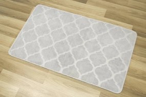 Protišmykový kúpelňový koberček Luxury sivý