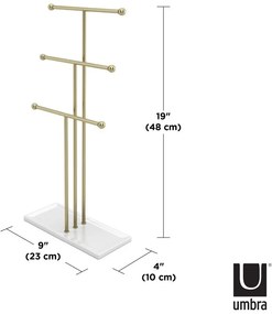 Kovový stojan na šperky Trigom – Umbra