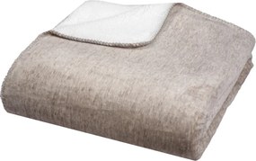 Deka Melange 150x200 cm, taupe