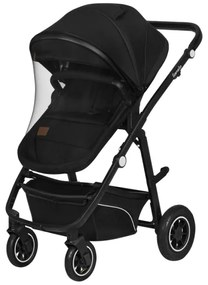 Lionelo - Kombinovaný kočík 3 v 1 BIANKA Čierny Onyx