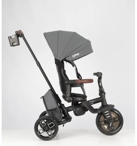 QPlay - Detská trojkolka 7 v 1 COMFO MAX sivá