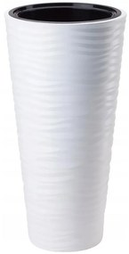 Sahara Dunes Slim okrúhly 30 cm (s vložkou) biely