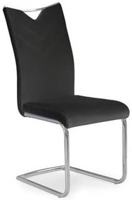 Halmar Jedálenská stolička K224, čierna