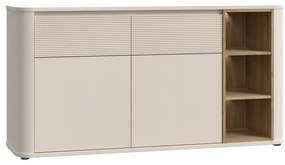 Komoda INAR béžová/dub