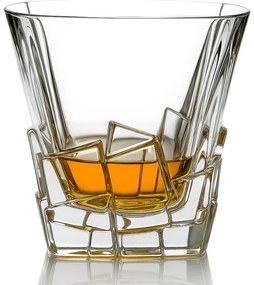Bohemia Jihlava krištáľový whisky set Crack 1+2