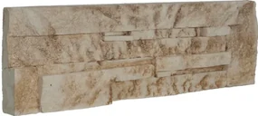 Obklad Vaspo kameň lámavý béžovo-hnedý 10,7x36 cm reliéfna V53004