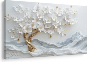 Obraz – 3D elegantný strom života (90x60 cm)