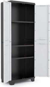 KIS-KETER Linear 009724BKGLCBS Vysoká skrinka, šírka 68 cm