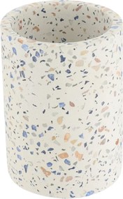Sada kúpeľňových doplnkov Terrazzo, kombinácia farieb/s prvkami vo farbe nerez