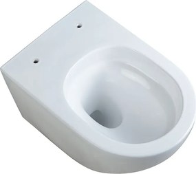 BPS-koupelny Závesná WC misa so SoftClose sedadlom HYD-5312, biela