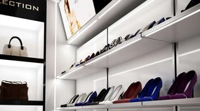 Led-Labs LED profil LUMINES typ Z čierny elox 2,02m