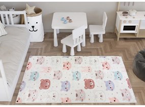 Slonovinový prateľný detský koberec 160x230 cm Cute Animals – Vitaus