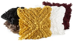 DEKORAČNÁ OBLIEČKA NA VANKÚŠ MIRENA 45X45 CM ČIERNA