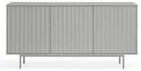 Sivá nízka komoda 159x80 cm Sierra – Teulat