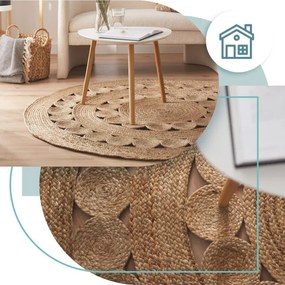 Koberec Arte Herma Natural kruh