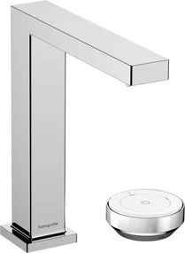 Hansgrohe Tecturis E, dvojotvorová umývadlová batéria 150 CoolStart EcoSmart+ s odtokovou súpravou, chrómová, HAN-73053000
